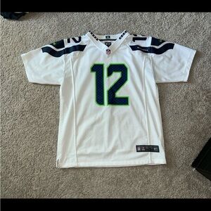 White Seahawks Jersey, 12th man